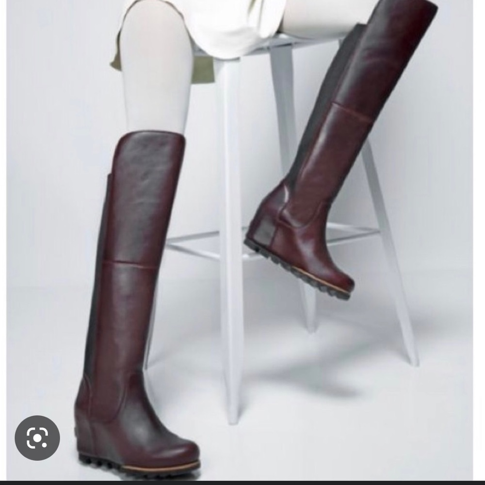 Sorel Fiona Over The Knee Wedge Boot for Winter/Fall -excellent condition - 8